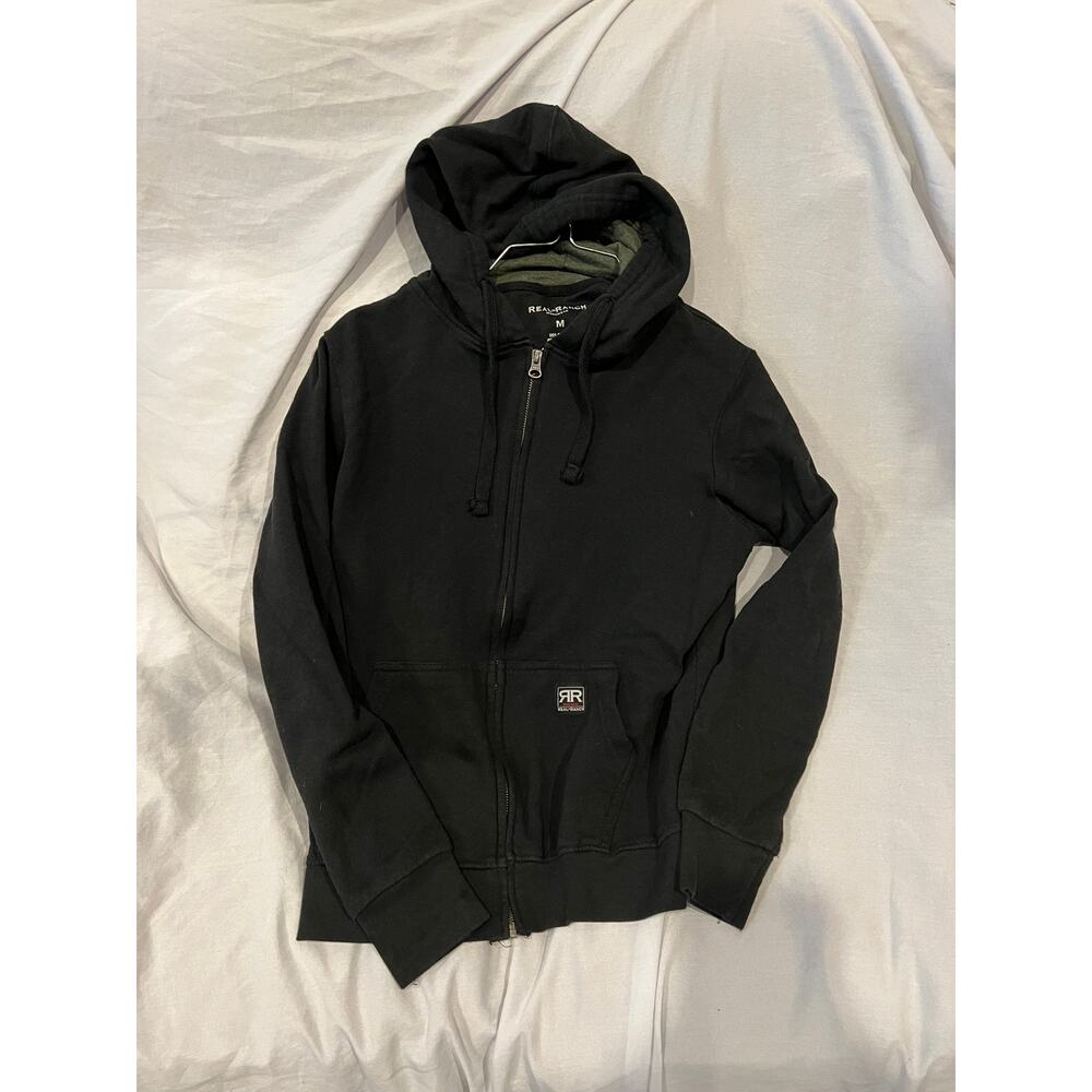Real Ranch Workwear Zip Up Hoodie Mens M